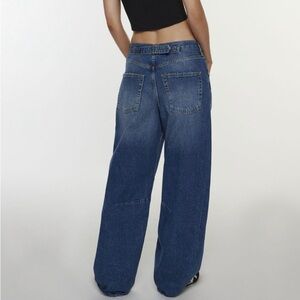 BDG Logan Buckle Barrel Leg denim